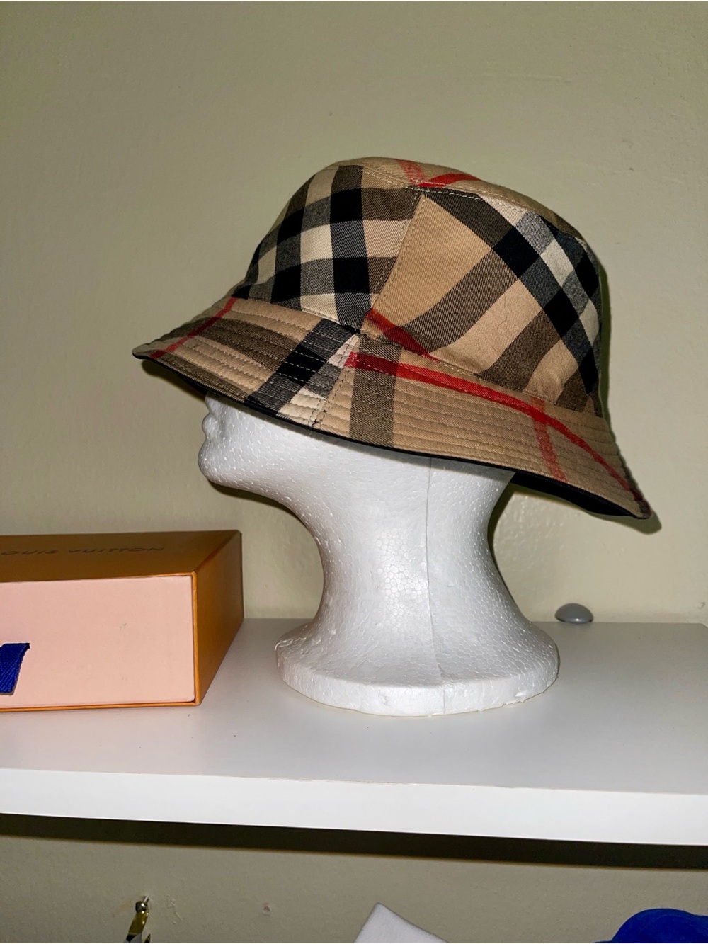 Burberry Reversible Gabardine Bucket hat